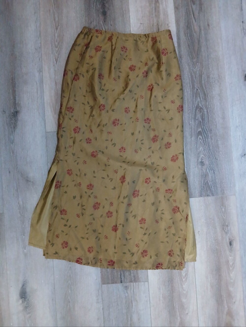Vintage Kathie Lee Green Skirt 90s